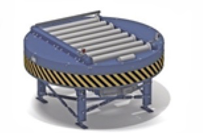 Carton turntable conveyor